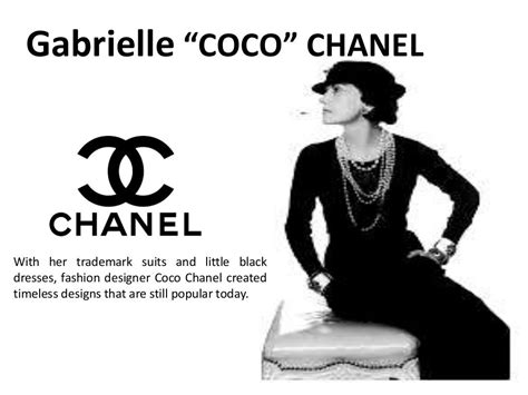 coco Chanel ppt